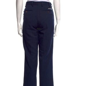 Gucci 2020 womens navy straight leg pants